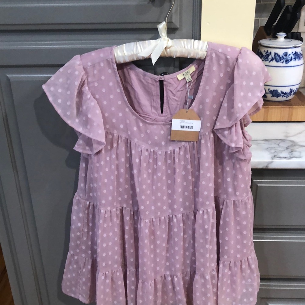 Kori America Baby Doll Top, size S